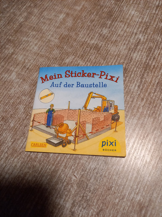 Mein Sticker Pixi Auf der Baustelle Pixi 1797