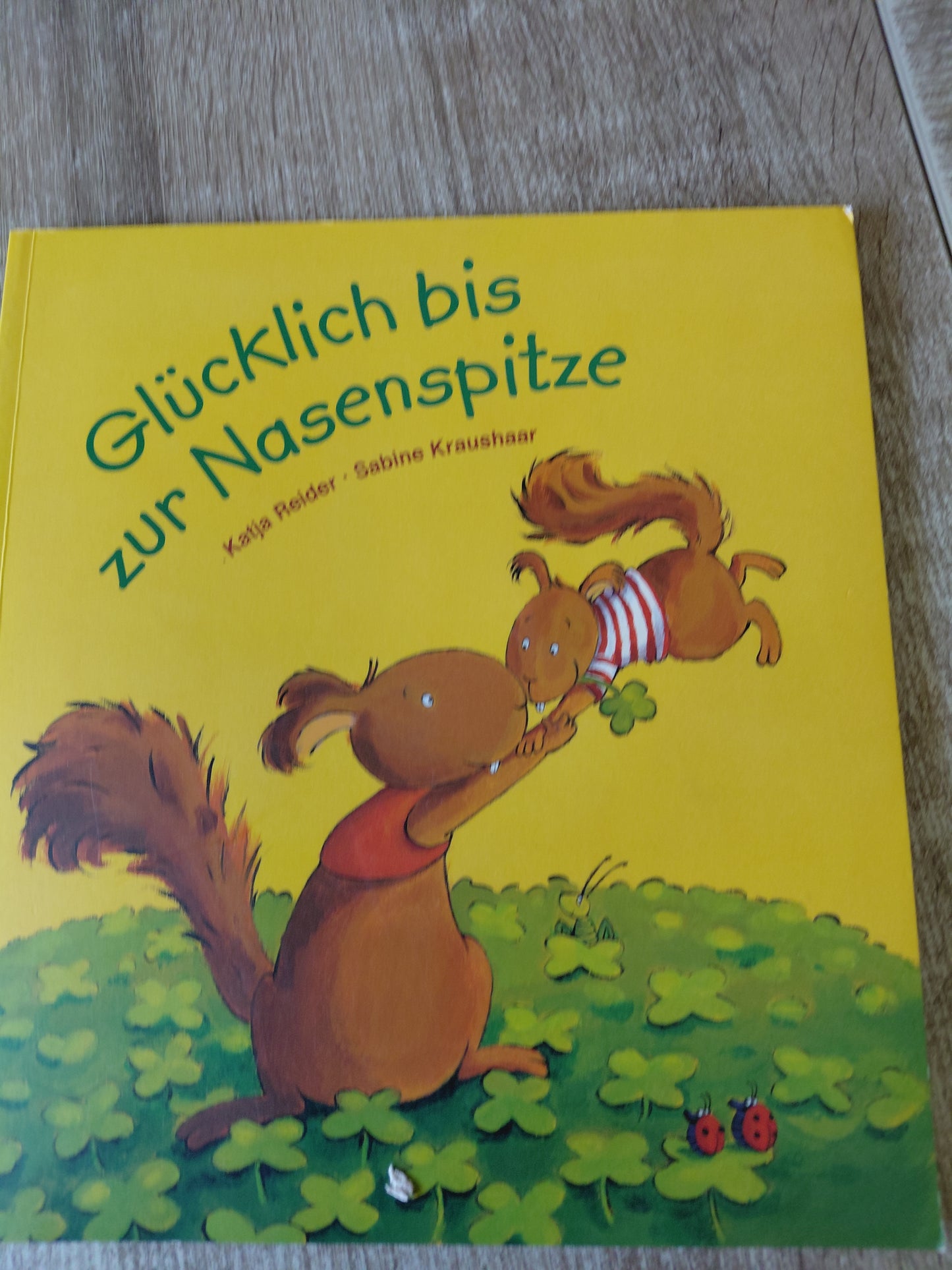 Glücklich bis zur Nasenspitze