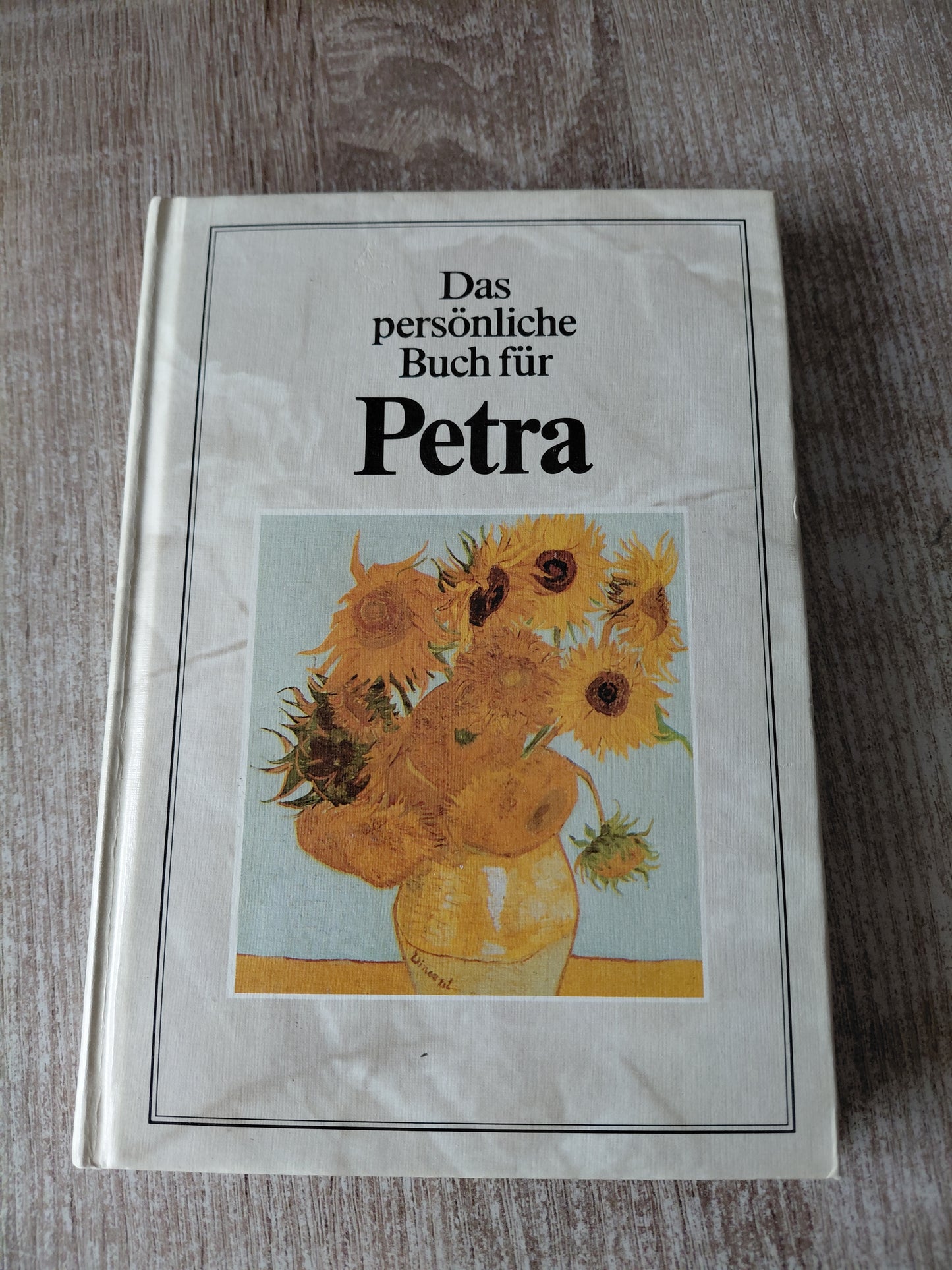 Das persönliche Buch für Petra