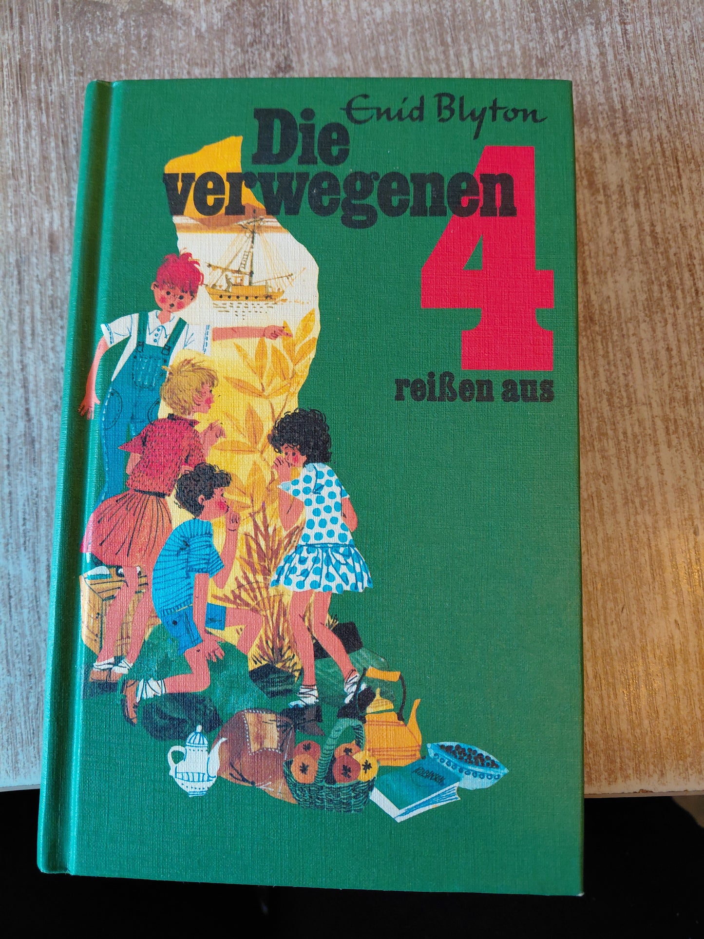 Die verwegenen 4 reissen aus von Blyton