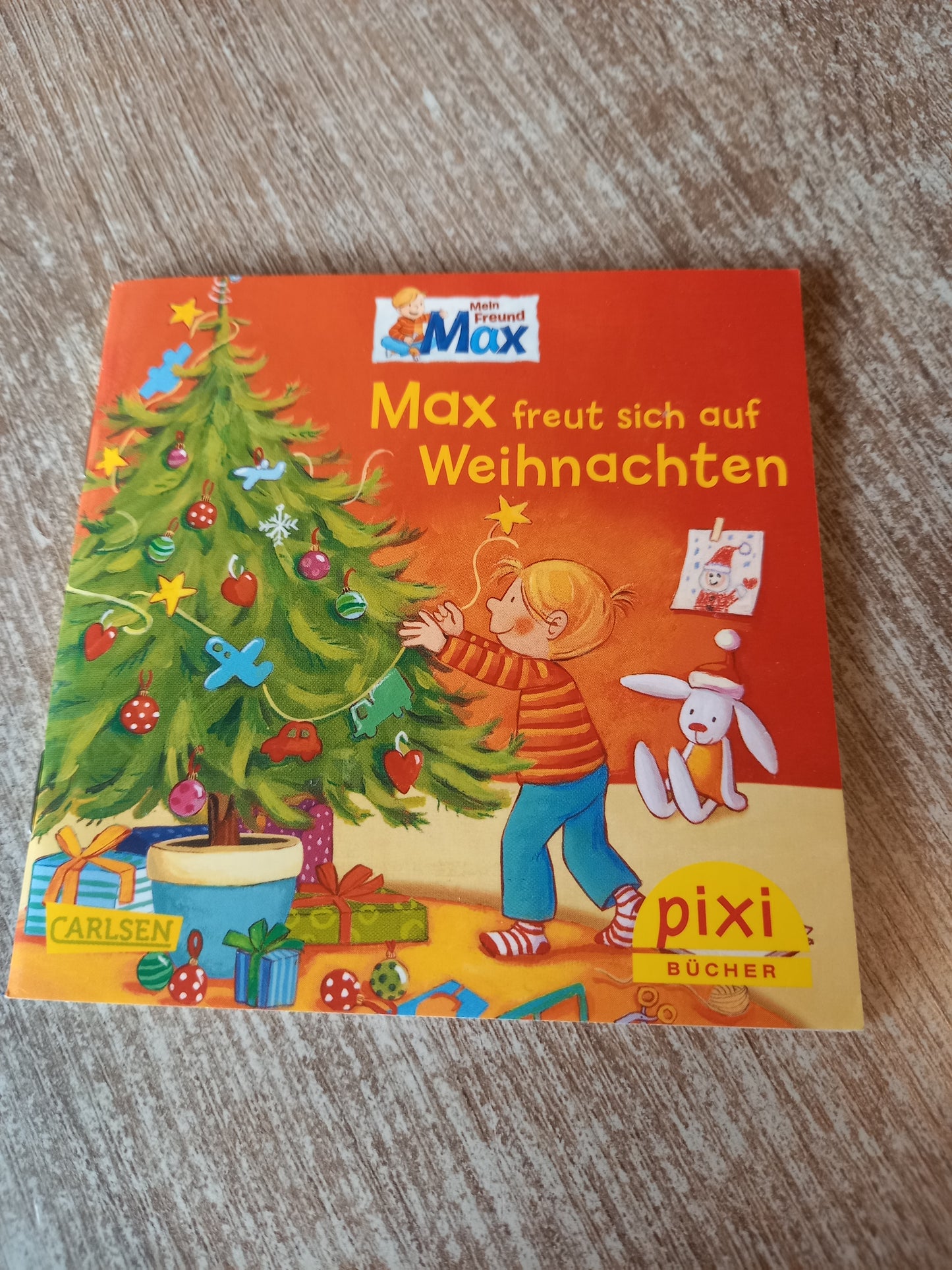 Max freut sich auf Weihnachten Pixi