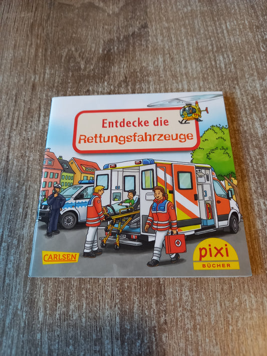 Entdecke die Rettungsfahrzeuge Pixi 2245