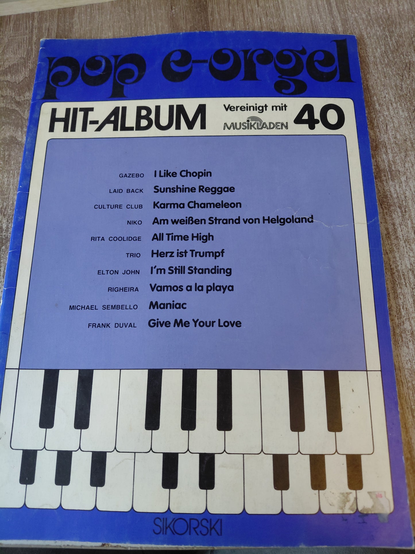 Pop E-Orgel Hit Album 40