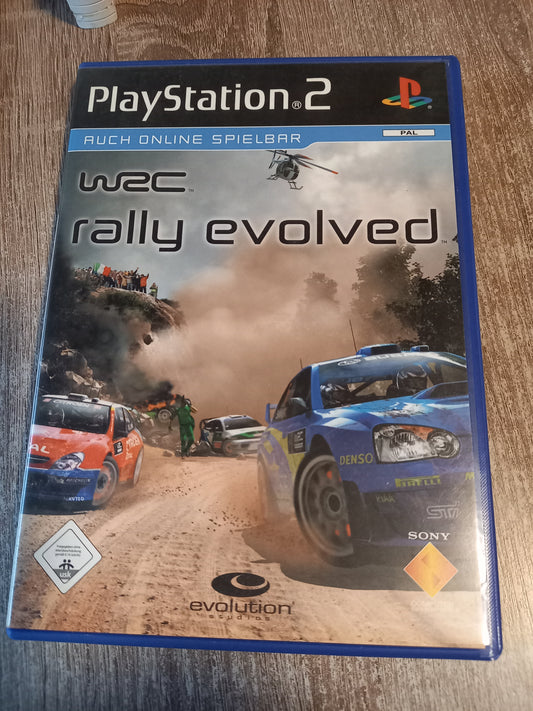 Player Station 2 WRC Rally evoled
