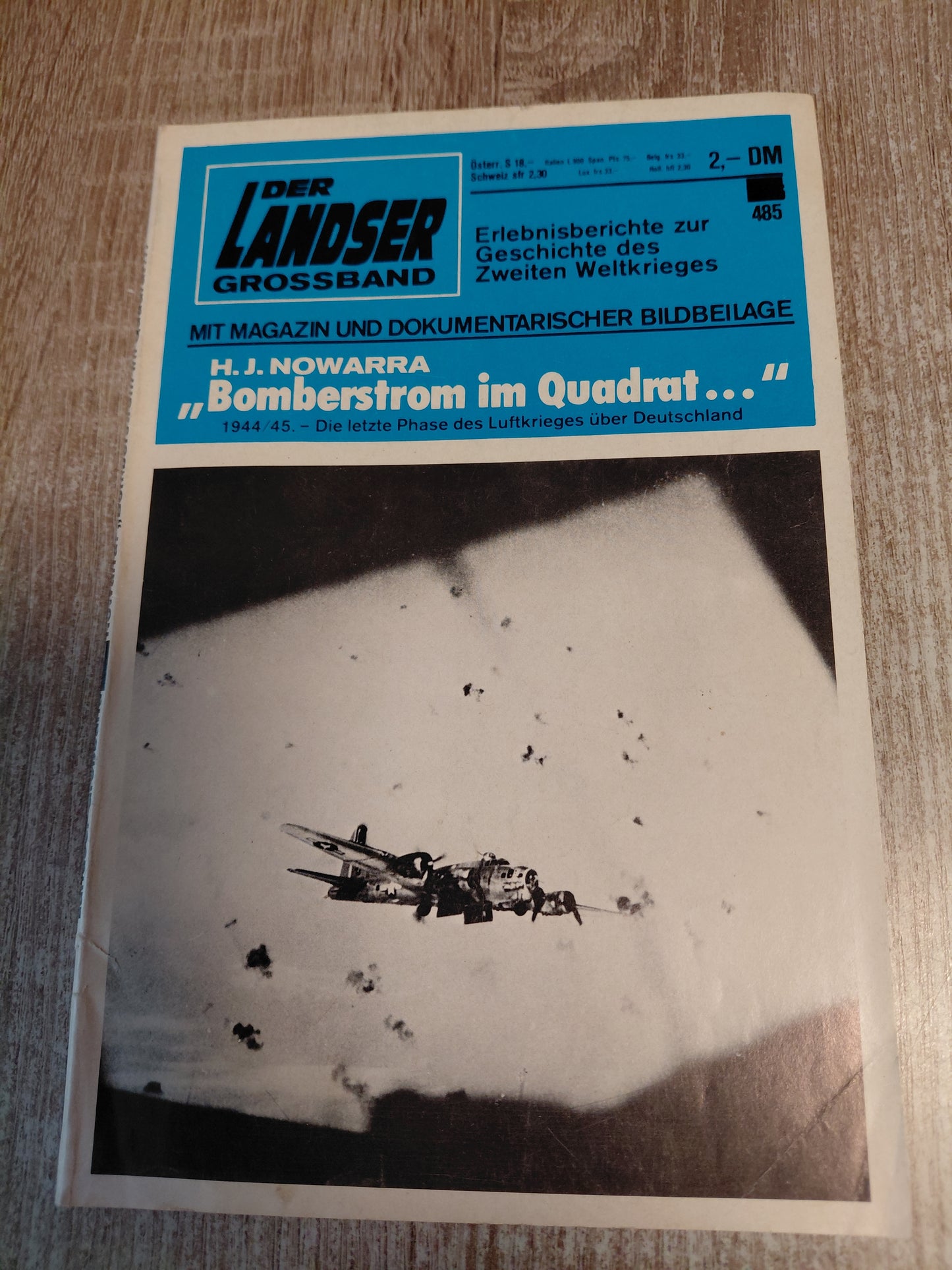 Bomberstrom im Quadrat