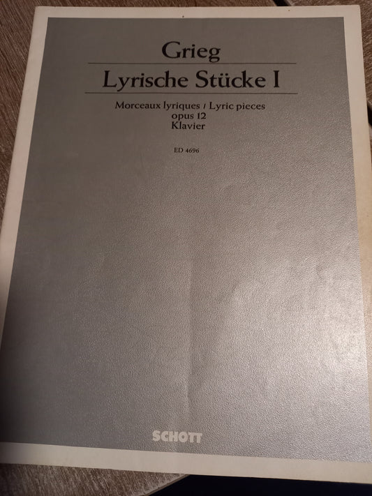 Grieg Lyrische Stücke 1 Opus 12 Klavier