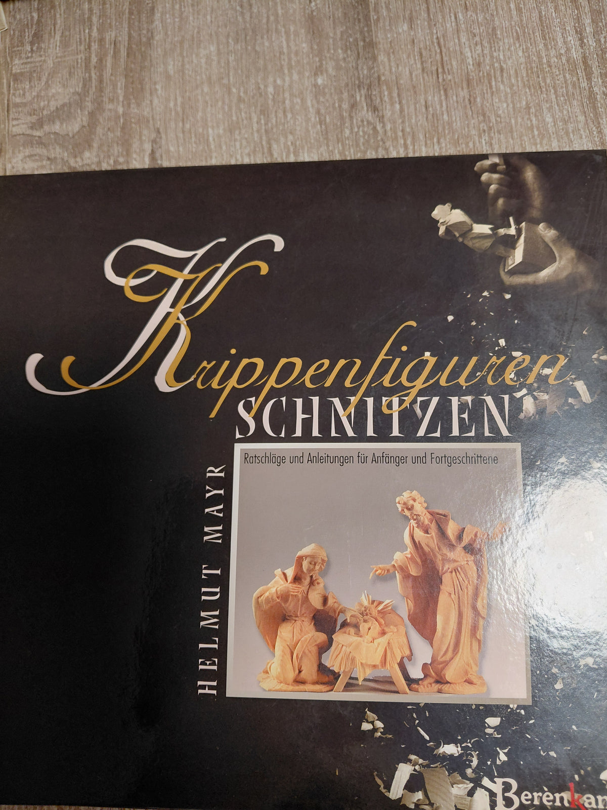 Krippenfiguren schnitzen von Mayr