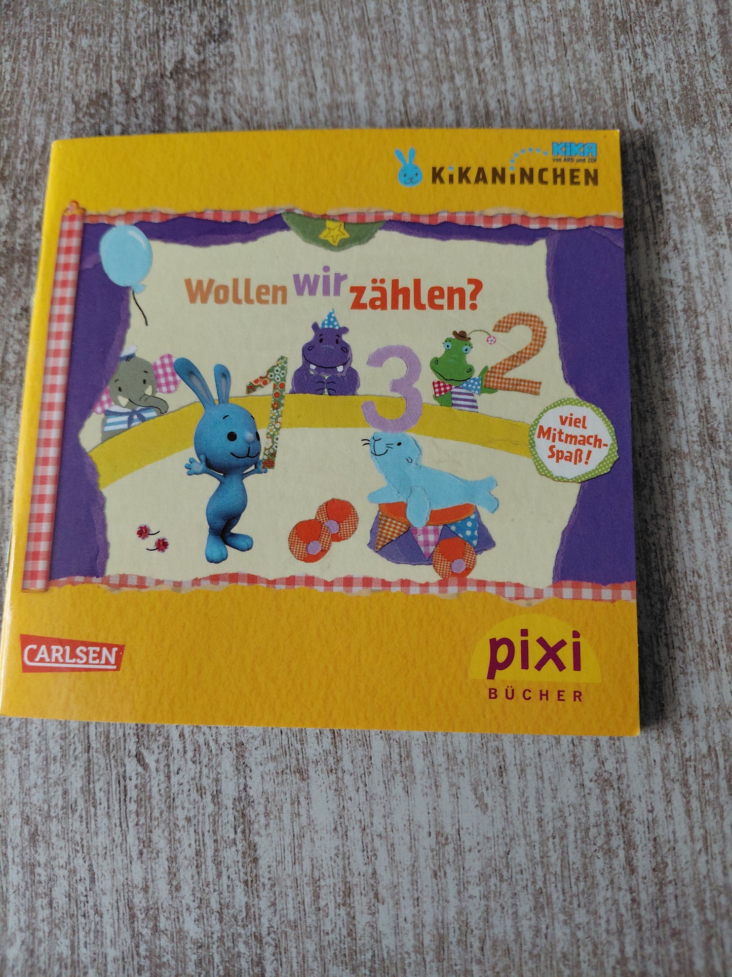 Kikaninchen Wollen wir zählen Pixi 1886