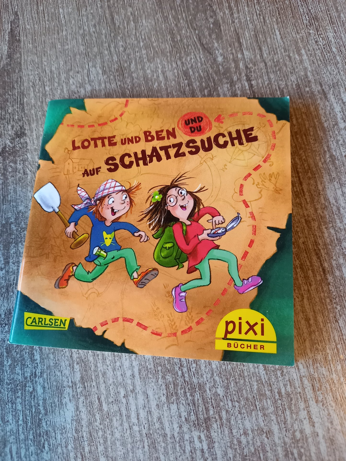 Lotte Ben und du auf Schatzsuche Pixi 2350