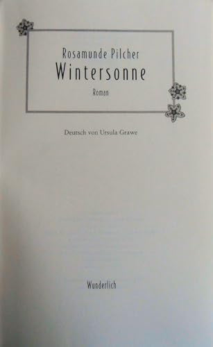 Wintersonne