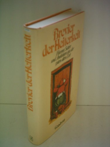 Ulrich Riemerschmidt: Brevier der Heiterkeit - Humor, Satire und Anekdoten aus der guten alten Zeit