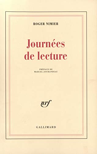 Journées de lecture (1): Tome 1