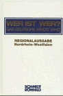 Wer ist wer?, Regionalausgabe Nordrhein-Westfalen