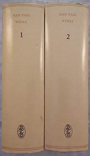 Jean Paul Werke. Die Tempel-Klassiker, Sonderausgabe in 2 Bänden [2 Bücher].