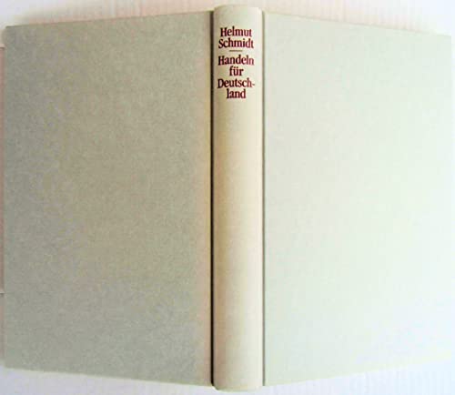 Handeln für Deutschland: Wege aus der Krise