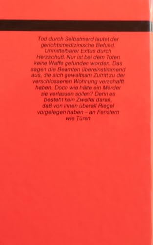 Verschlossen und verriegelt