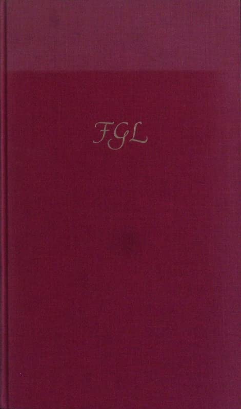 Die dramatischen Dichtungen.