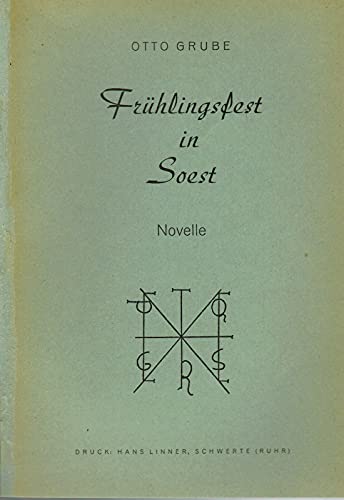 Frühlingsfest in Soest. Novelle