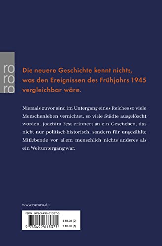 Der Untergang: Hitler und das Ende des Dritten Reiches. Eine historische Skizze