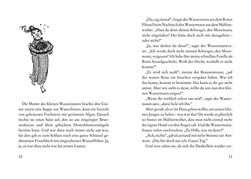 Der kleine Wassermann: Der kleine Wassermann: gebundene Ausgabe schwarz-weiß illustriert, ab 6 Jahren