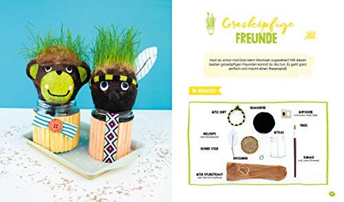 Einfach nachhaltig basteln – umweltfreundliche Kreativprojekte für die ganze Familie: DIY-Ideen und Rezepte für Bastelkleber, Salzteig, Knete und Co. – Lebe nachhaltig!