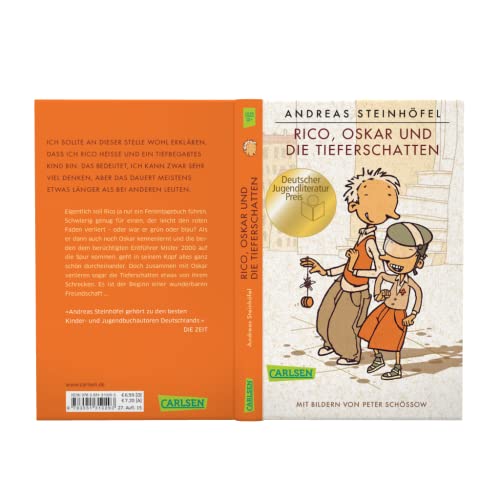 Rico, Oskar und die Tieferschatten (Rico und Oskar 1): Der vielfach preisgekrönte Kinderkrimi-Erfolg über Freundschaft, Anderssein und Tiefbegabung | Für Kinder ab 10