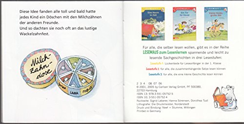 Anjas Wackelzahnfest - Ein Pixi-Buch 1356 - Einzeltitel aus Pixi-Serie 152 (aus Kassette)