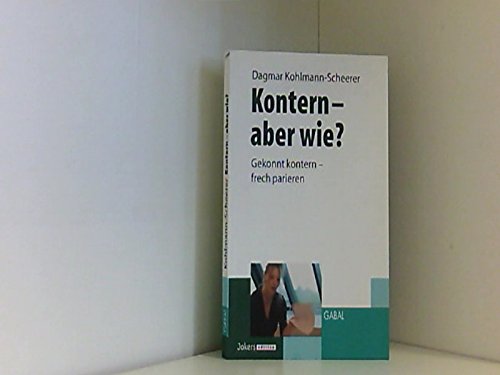 Kontern - aber wie?