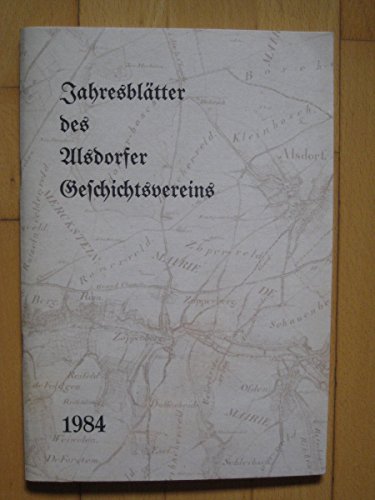Jahresblätter des Alsdorfer Geschichtsvereins 1985