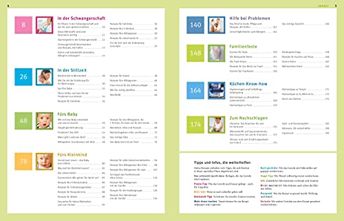 Babys und Kleinkinder, Das große GU Kochbuch für: Aktuellstes Wissen und mehr als 220 Rezepte für Mutter und Kind von der Schwangerschaft bis zum Kleinkindalter (GU Familienküche)