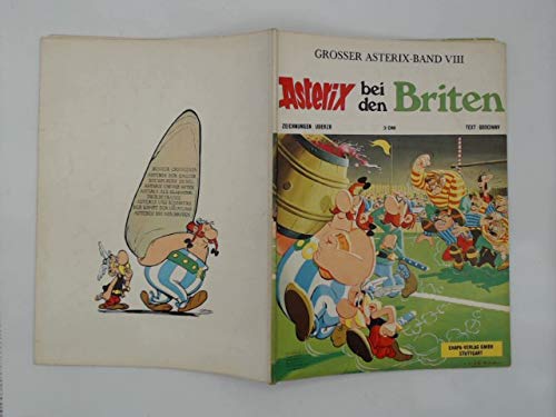 Asterix bei den Briten , 1. Auflage 1971, (Grosser Asterix Band VIII)