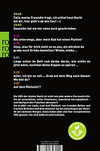 Du hast mich auf dem Balkon vergessen: Das Beste aus SMSvonGesternNacht.de