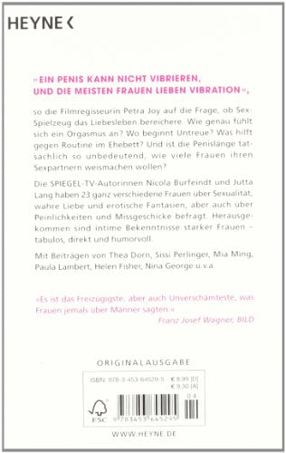 Lippenbekenntnisse: Frauen sprechen über Sex