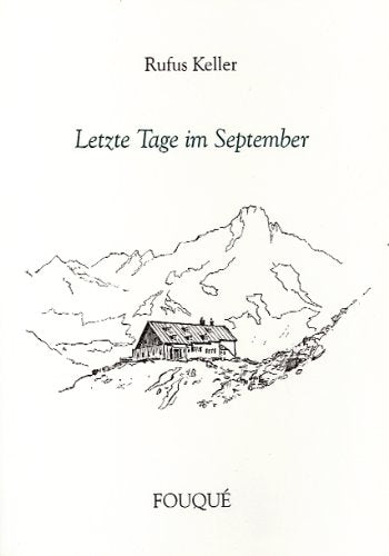 Letzte Tage im September (Fouqué Literaturverlag)