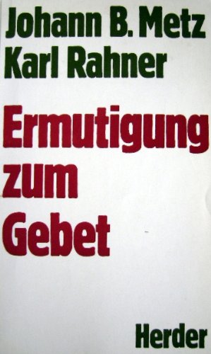 Ermutigung zum Gebet