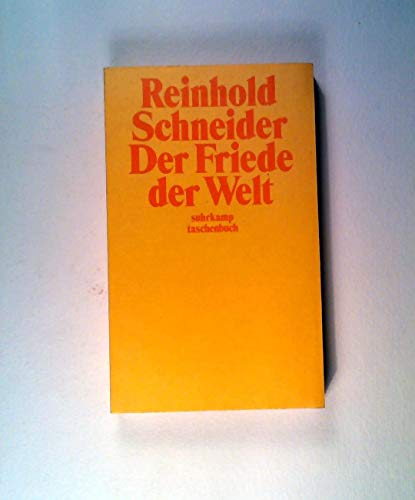 Der Friede der Welt.