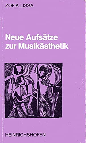Neue Aufsätze zur Musikästhetik
