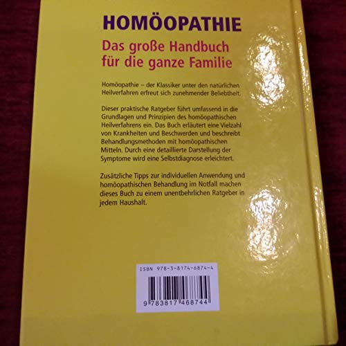 Homöopathie Das große Handbuch für die ganze Familie