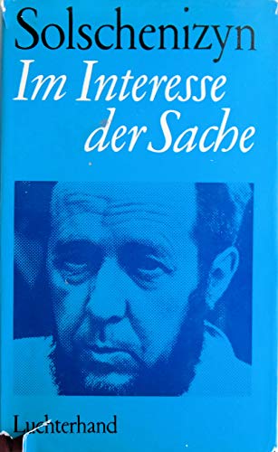 Im Interesse der Sache