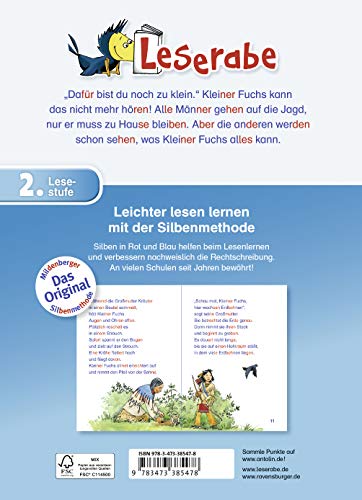 Kleiner Fuchs auf großer Jagd - Leserabe 2. Klasse - Erstlesebuch für Kinder ab 7 Jahren (Leserabe mit Mildenberger Silbenmethode)