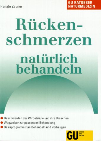 Rückenschmerzen natürlich behandeln