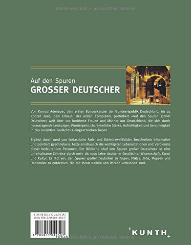 Auf den Spuren großer Deutscher (KUNTH Bildbände/Illustrierte Bücher)