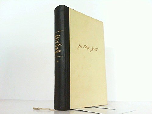 Der Aufstand der Massen. Wesentlich erweiterte und aus dem Nachlaß ergänzte Neuauflage.