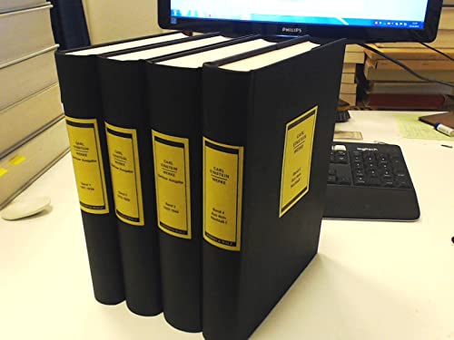 Werke Band 1 - 4 (1907 - 1940; Texte aus dem Nachlaß 1).