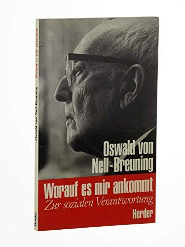 Worauf es mir ankommt. Zur sozialen Verantwortung