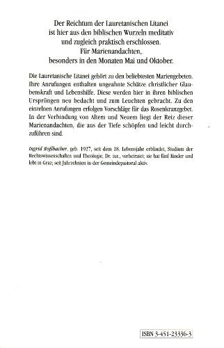 Du Hilfe der Christen. Marienandachten zur Lauretanischen Litanei