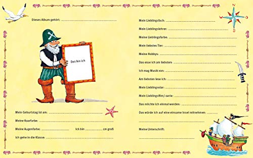 Meine Schulfreunde: Piraten (Freundebuch für die Schule: Meine Schulfreunde für Mädchen und Jungen)