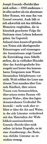 Bericht über mich selbst