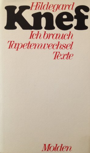Ich brauch Tapetenwechsel. Texte