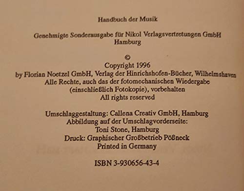 Handbuch der Musik